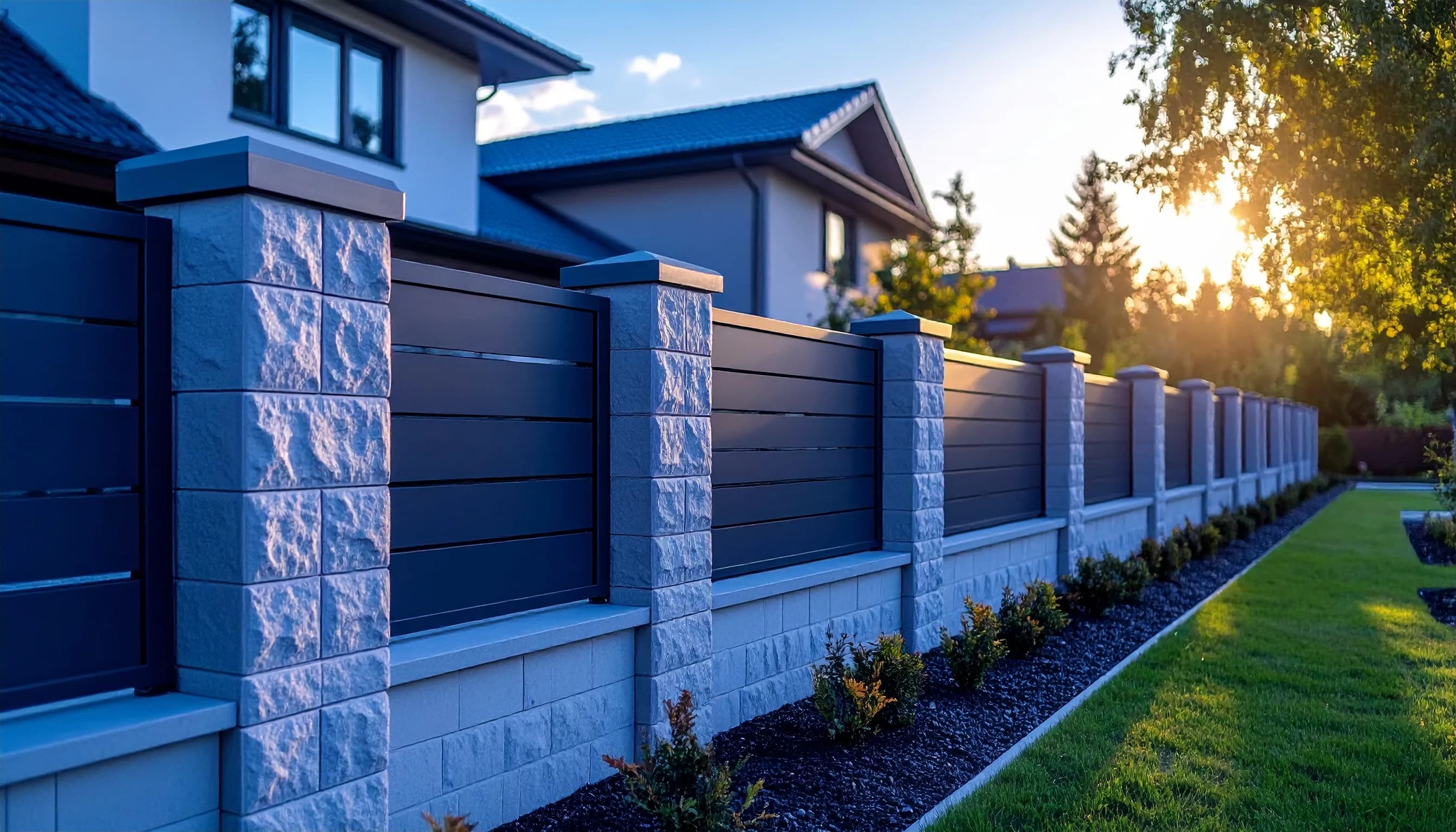 ღობე დეკორატიული ბლოკი